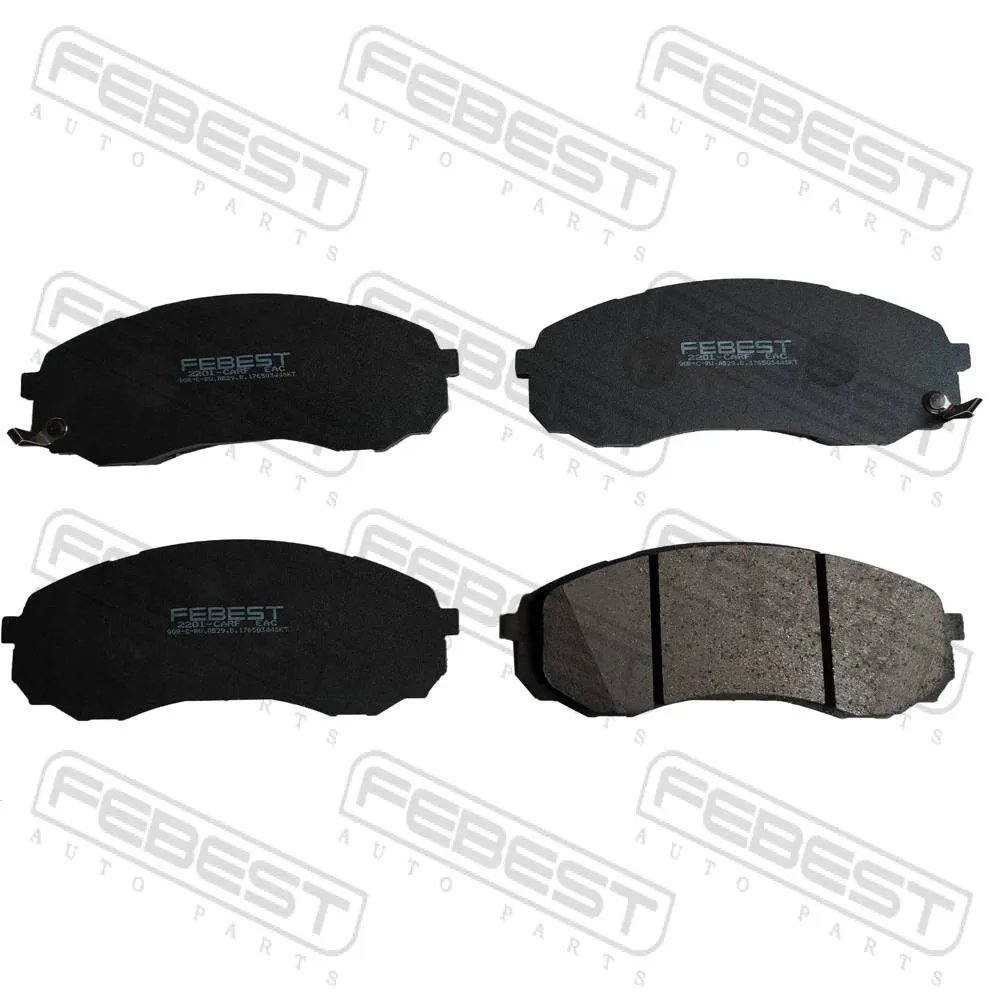 Колодки тормозные передние HYUNDAI H-1 07 2007-2015 [GEN] FEBEST 2201-CARF