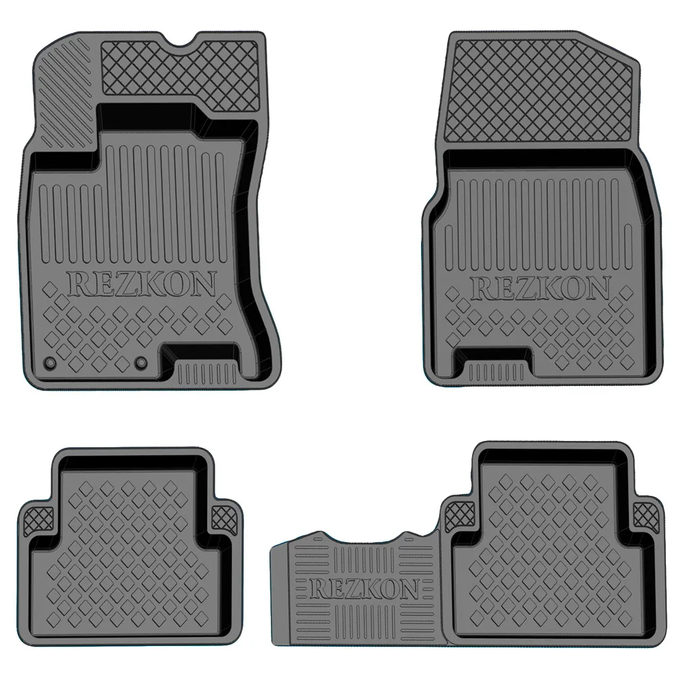 Коврики в салон Nissan Qashgai (07-14) Rezkon 1025020100