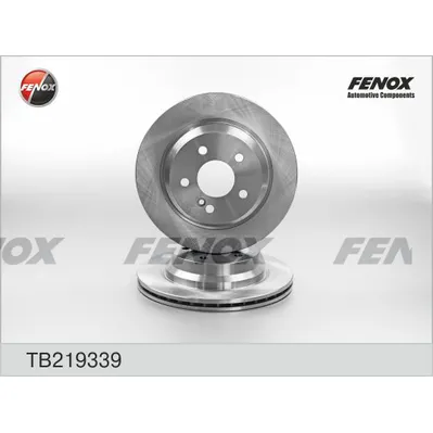 Диск тормозной MERCEDES-BENZ W211-212, 2.0-5.0, 02- FENOX TB219339
