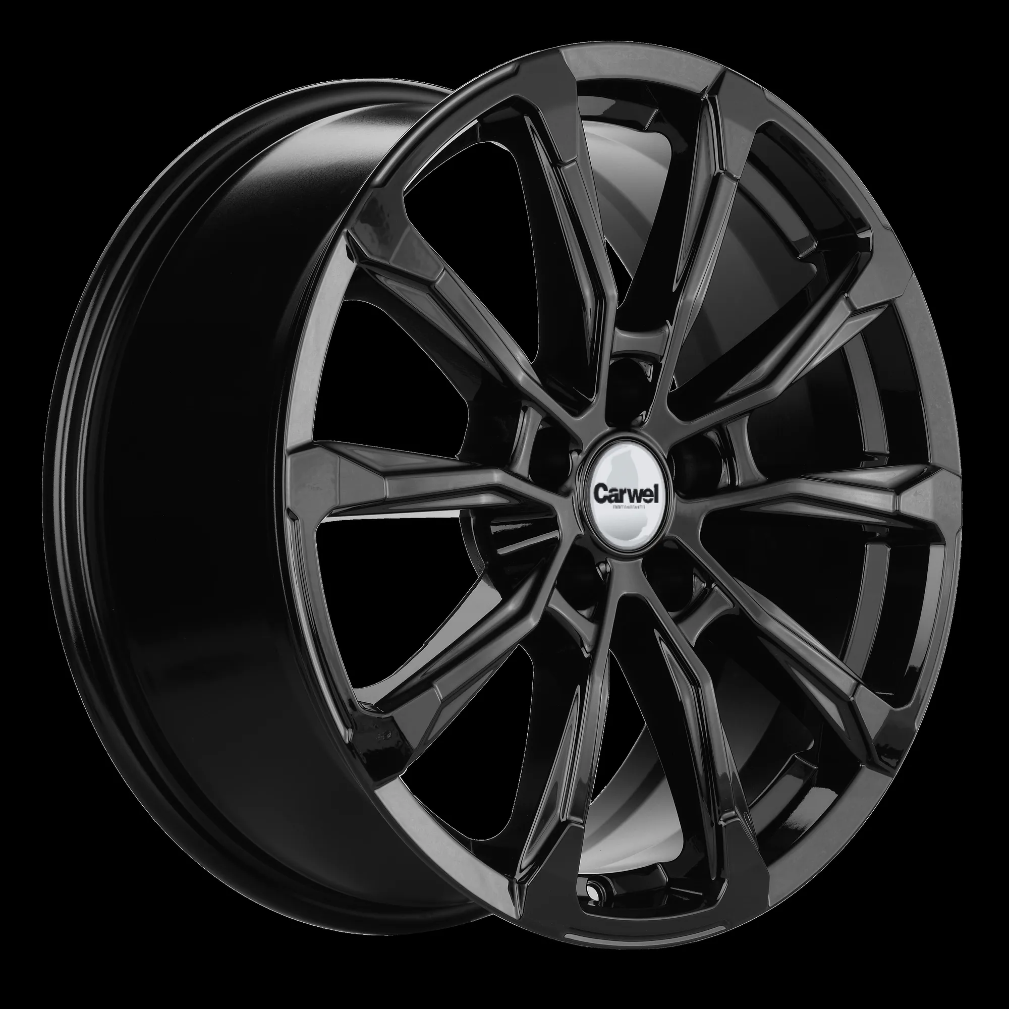 Диск литой R18 7.5J 5x108/63.4 ET46 Carwel Ишим 1808 BL 00116661