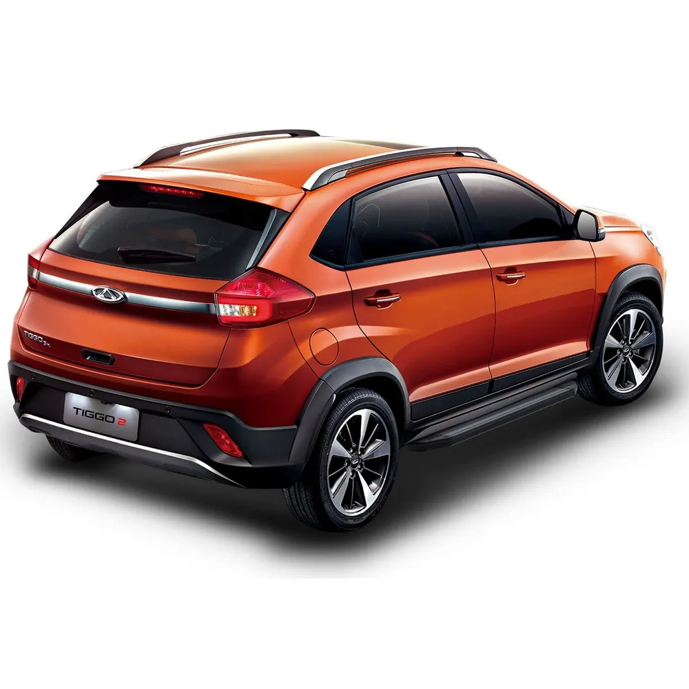 Порог-площадка Premium-Black A173ALB + комплект крепежа, RIVAL, Chery Tiggo 2 2017- Chery Tiggo 2 A173ALB.0904.1