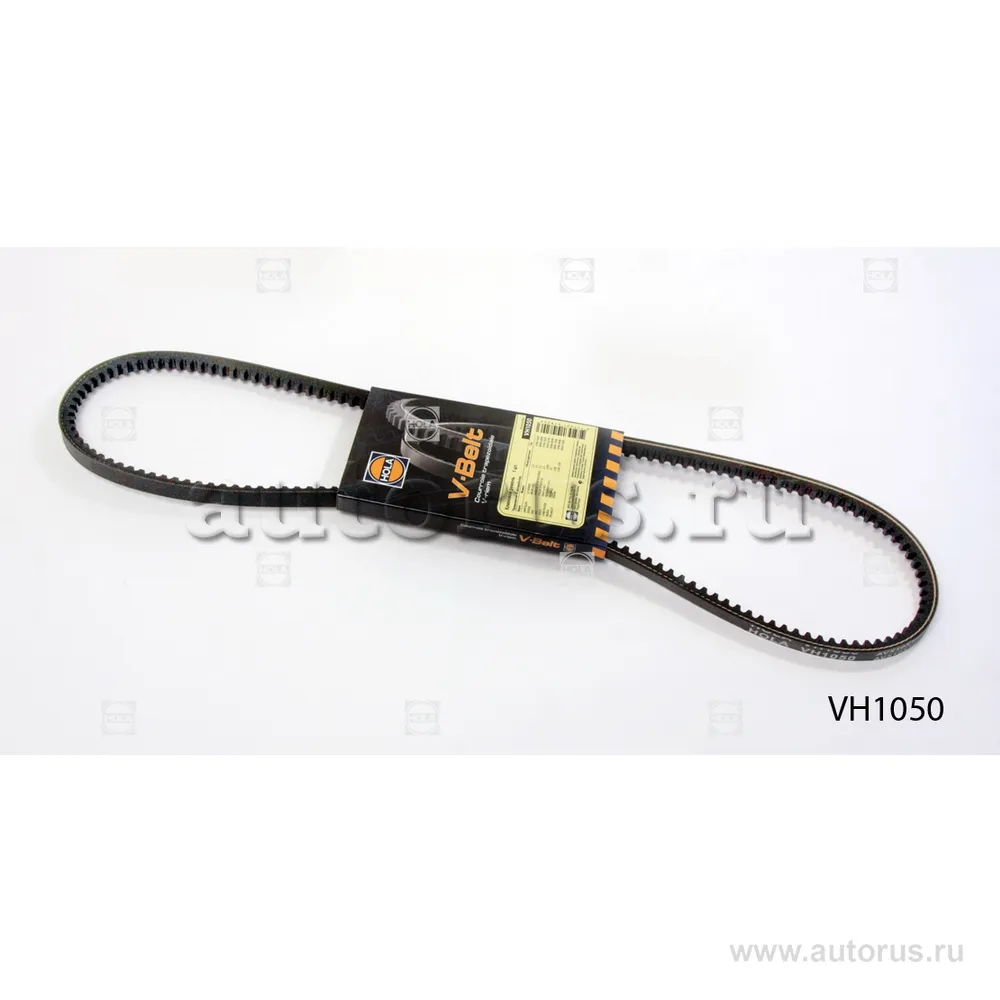 Ремень клиновой 10x1050 GAZ 3102-3110 / Gazelle 2705-3302 c генер. ув. мощ HOLA VH1050
