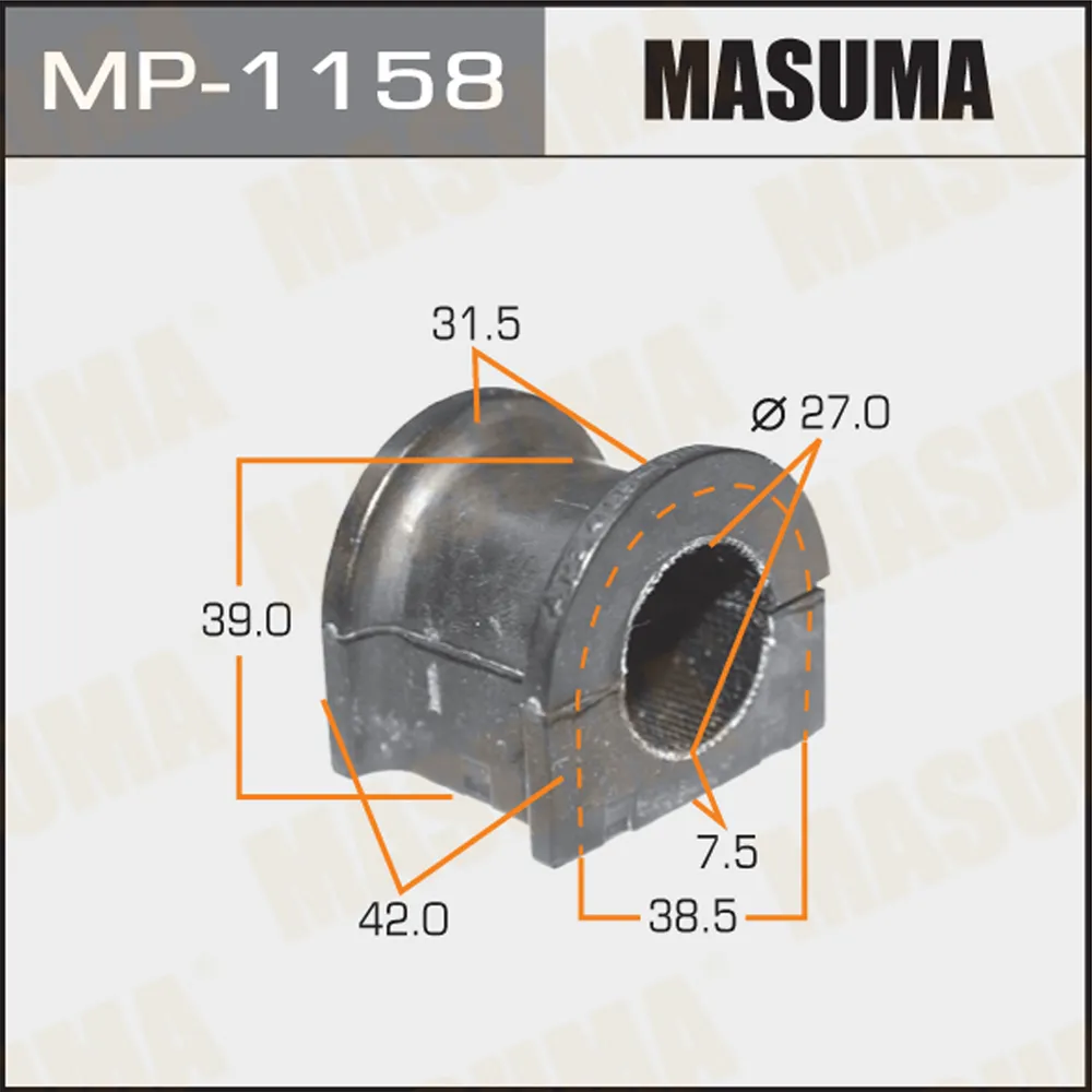 Втулка стабилизатора TOYOTA LAND CRUISER MASUMA MP-1158