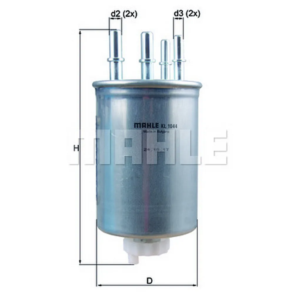 Фильтр топливный KNECHT/MAHLE KL 1044