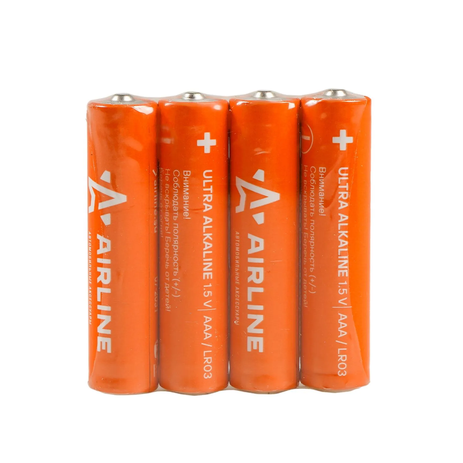 Батарейка алкалиновая AIRLINE Ultra Alkaline AAA 1,5V (4 шт) AAA-040