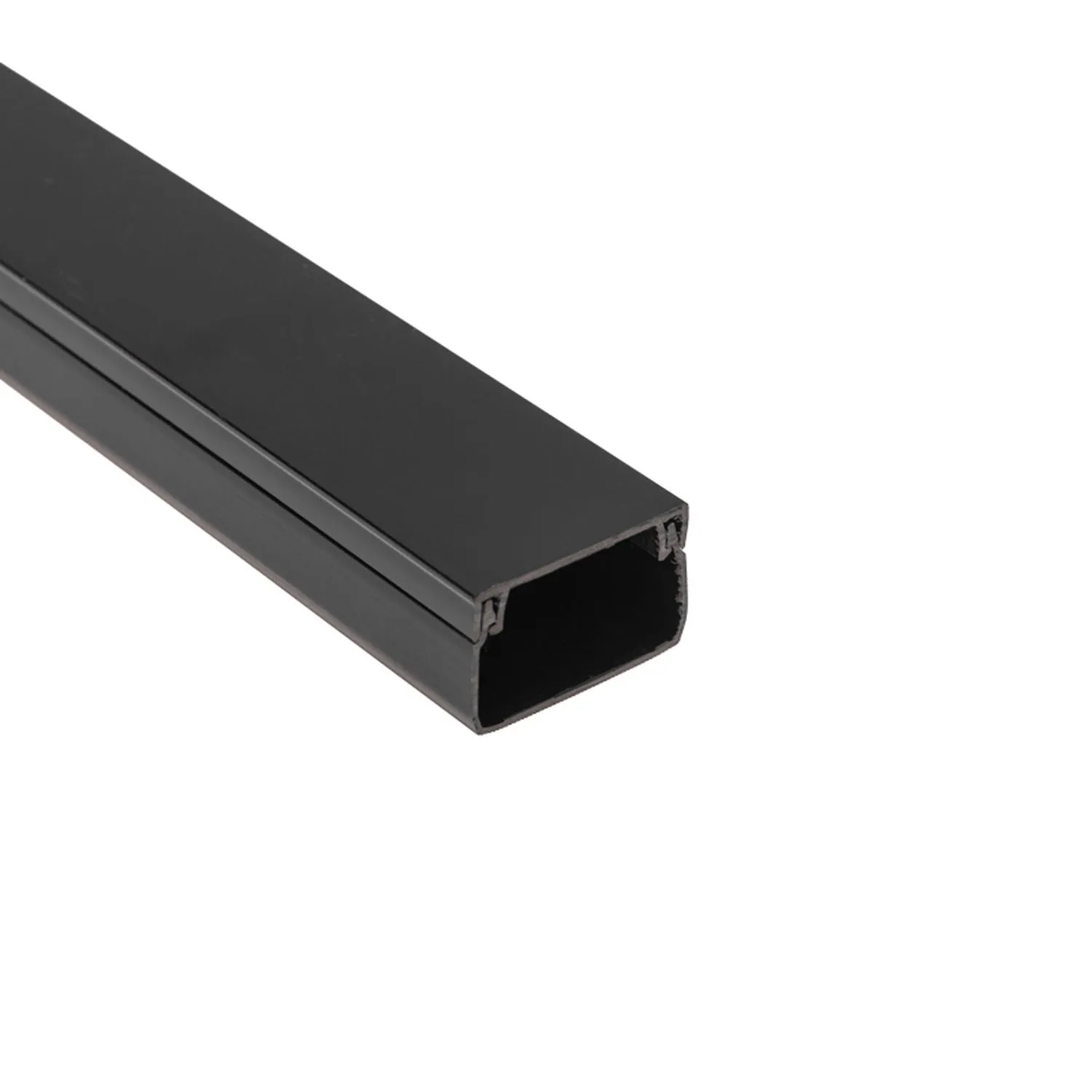 Кабель-канал 20х10мм, Черный REXANT 28-2010-8