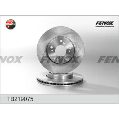 Диск тормозной передний HONDA ACCORD VIII 03- 280X24.9X5; FENOX TB219075