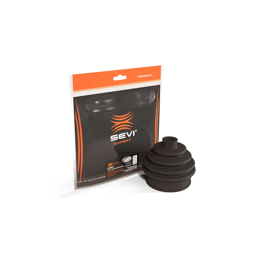 Чехол привода наружный СЭВИ-ЭКСПЕРТ ВАЗ 2108-2115, 1117-1119, 2170-2172, 2190-2192, 21 SEVI 6101