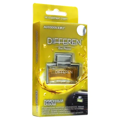 Ароматизатор жидкий на дефлектор флакон DIFFEREN лимонный сквош FKVJP K-1018
