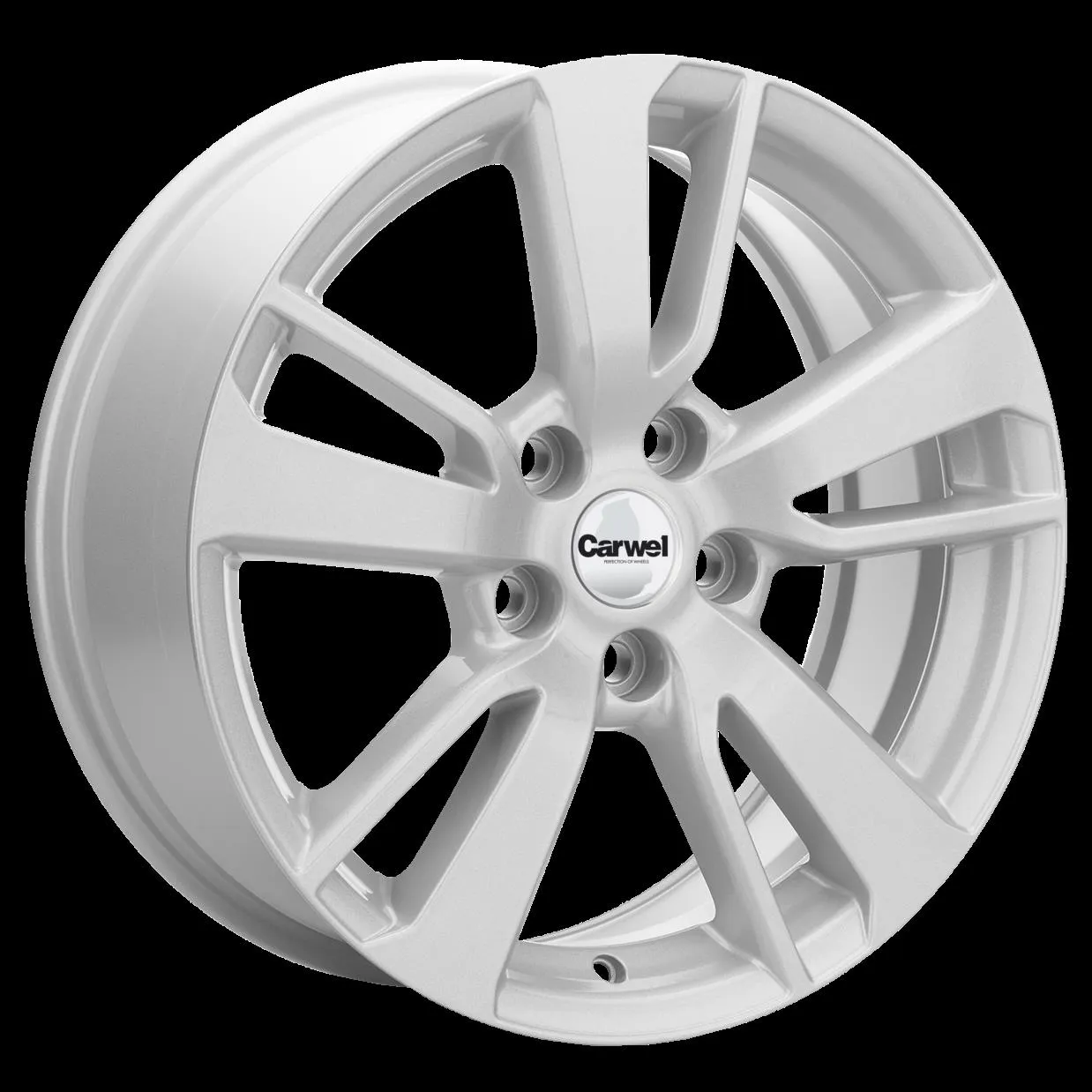 Диск литой R17 7J 5x114.3/66.5 ET37 Carwel Чага 1704 SLT 00110894
