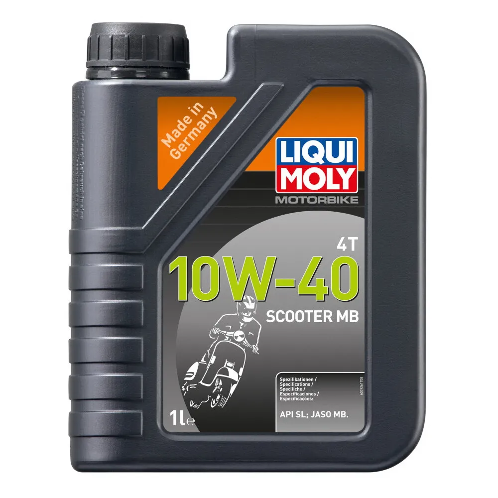 Масло моторное д/скутеров Motorbike 4T Scooter MB 10W-40 SN Plus MB (1л) LIQUI MOLY 20832