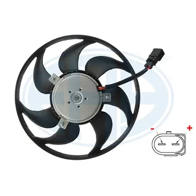 Вентилятор охлаждения радиатора Skoda Octavia, VW Golf, Jetta, Passat (с 2005) ERA 352033