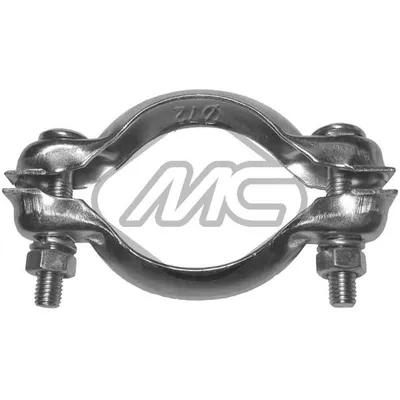 ХОМУТ ГЛУШИТЕЛЯ D72MM Metalcaucho 04275