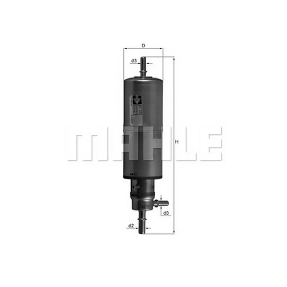 Фильтр топливный KNECHT/MAHLE KL437