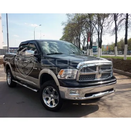 Дефлектора на окна Dodge Ram IV 2008 Quad Cab деф.окон Cobra Tuning D20608