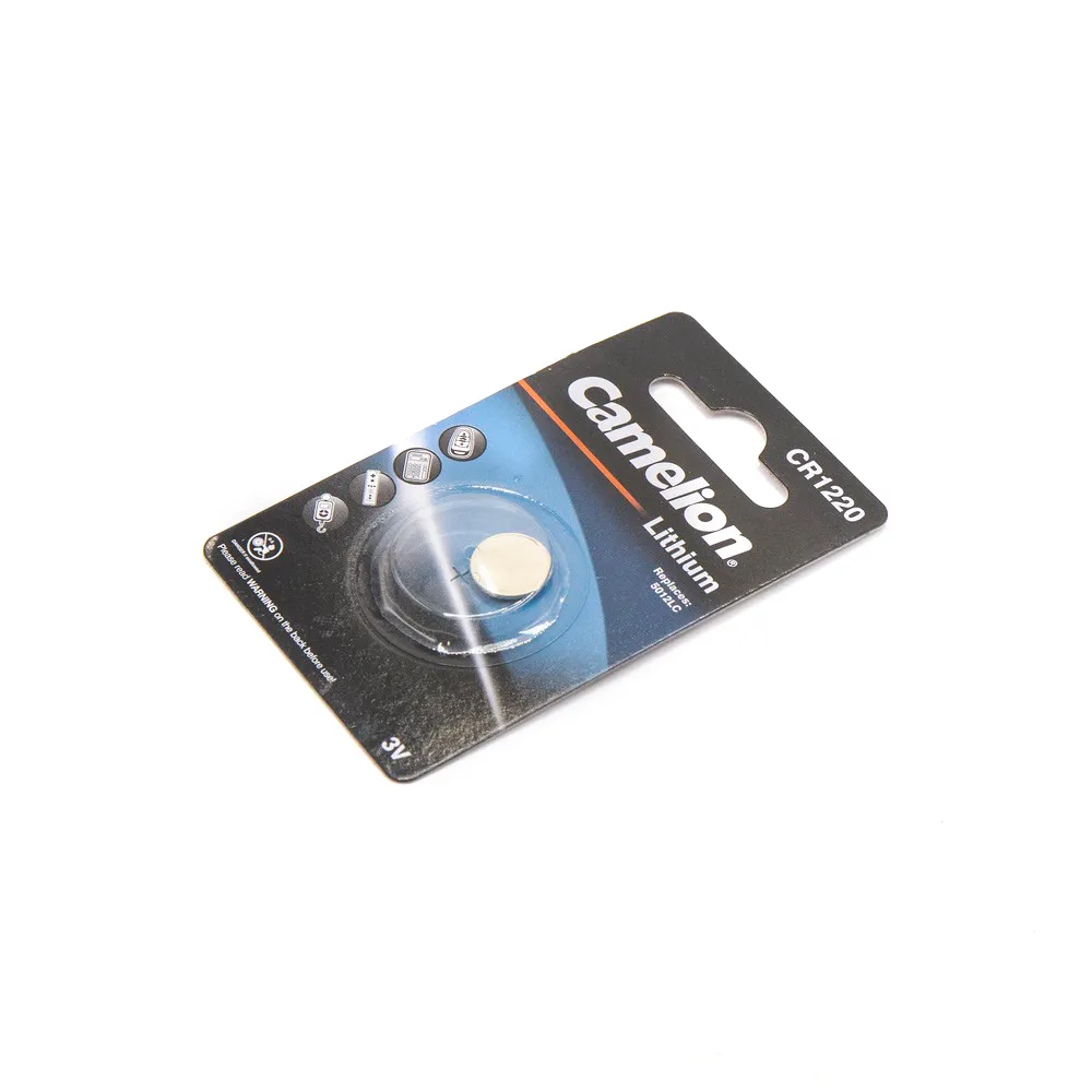 Батарейка литиевая Camelion Lithium CR1220 3V (1 шт) CR1220-BP1