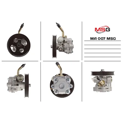 Насос гидроусилителя руля MAZDA 323 BJ 1998-2004 MSG MA007