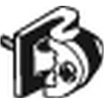 Кронштейн глушителя PEUGEOT 207/CITROEN C2/C3 1.4/1.6 Hdi 03->