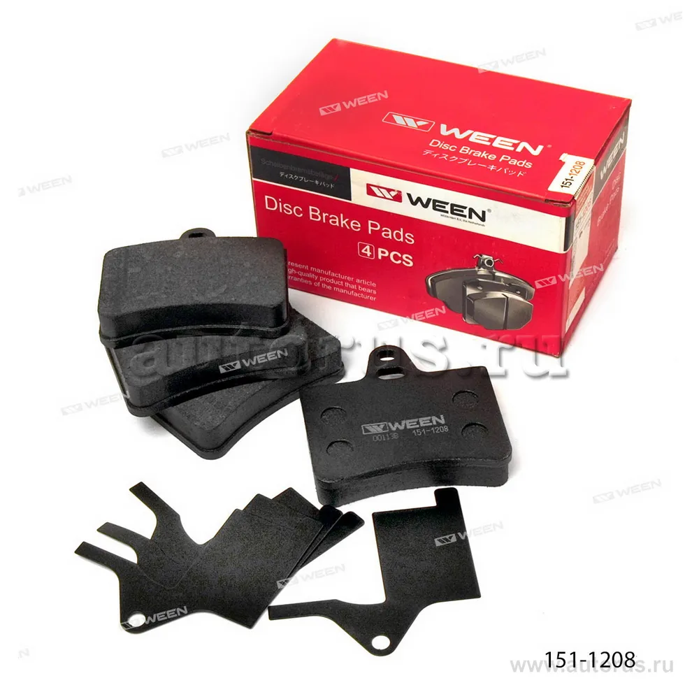 Тормозные колодки дисковые задние CITROEN C5 WEEN 151-1208