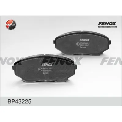 Колодки передние FENOX BP43225