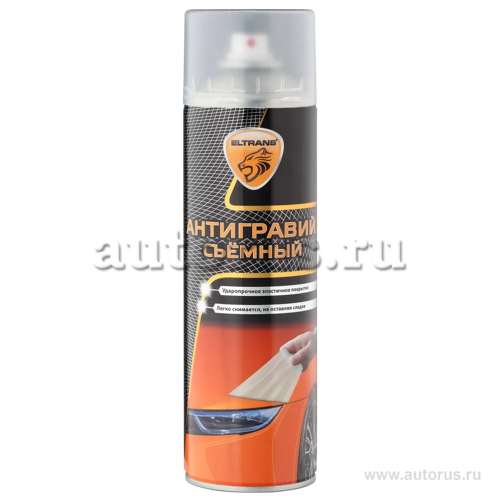 Краска-жидкая резина ЭЛТРАНС прозрачный (650 мл) аэрозоль