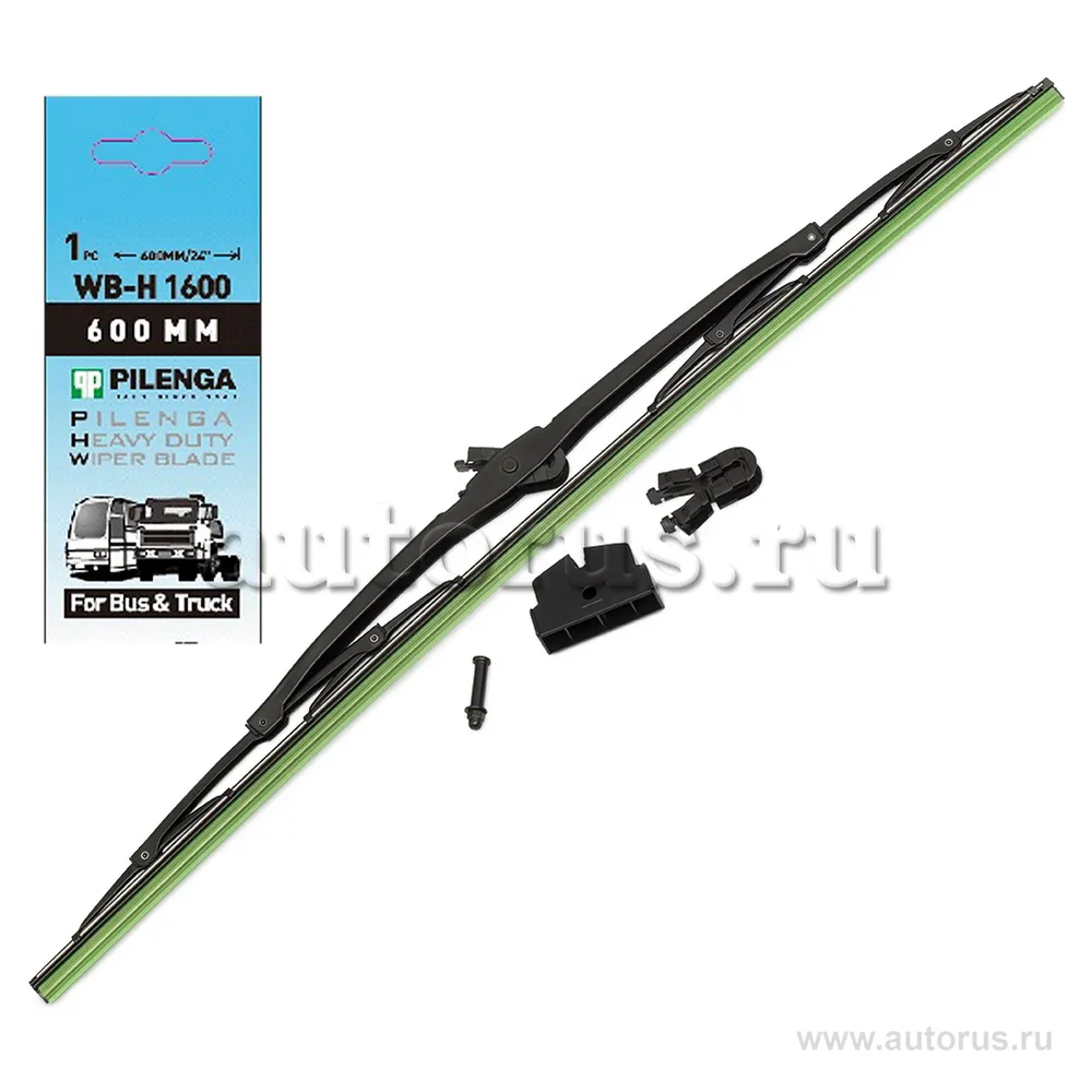 Щетка стеклоочистителя 600 мм каркасная 1 шт PILENGA ECO WB-H 1600