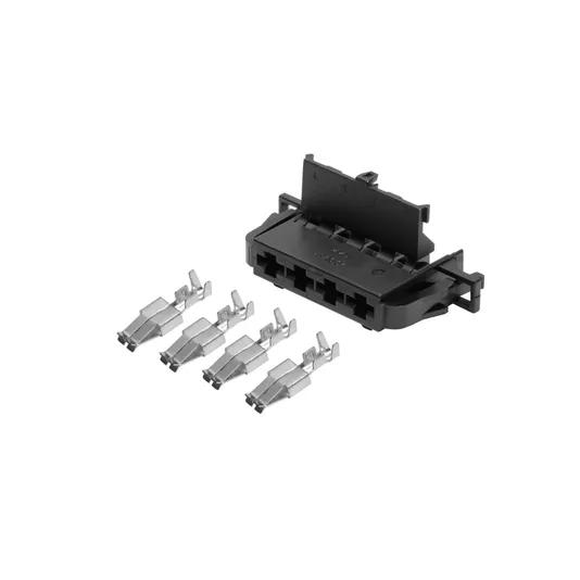 Разъем 1J0972754 (4pin) 4 контакта дополнительного резистора отопителя для Audi, Seat, Skoda, Volkswagen.