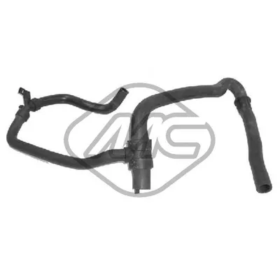 Патрубок радиатора CIT AX 1.5 D Metalcaucho 08512