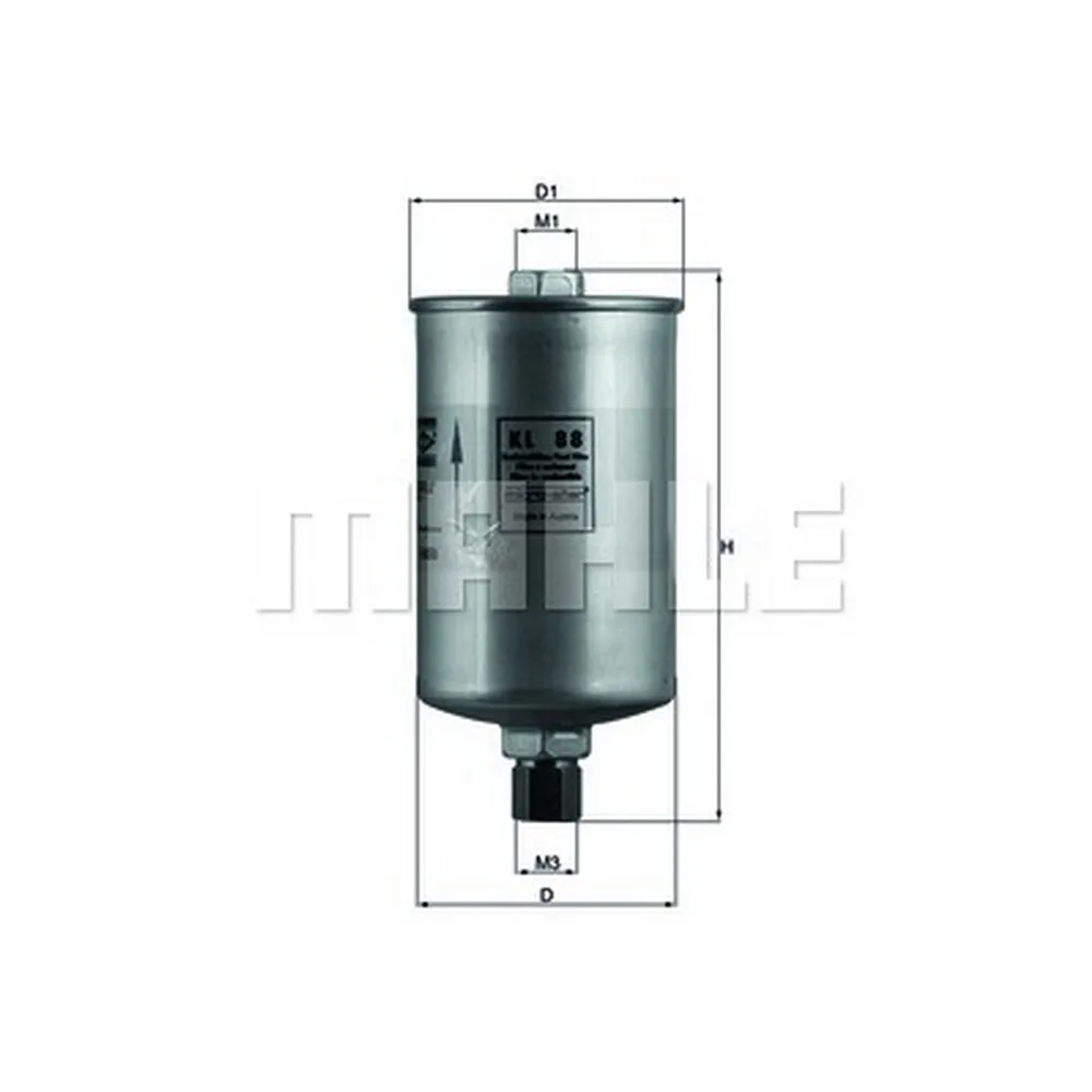 Фильтр топливный KNECHT/MAHLE KL88