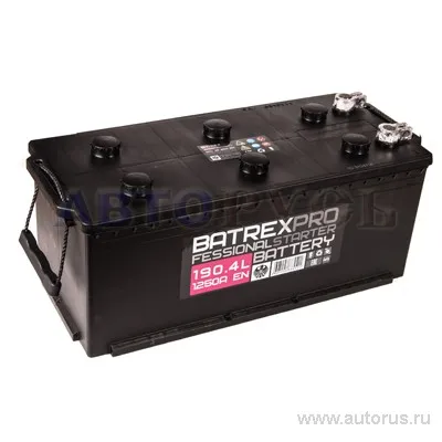 Аккумулятор BATREX Standart 190 А/ч R+(4) 513x223x223 B EN 1250 А