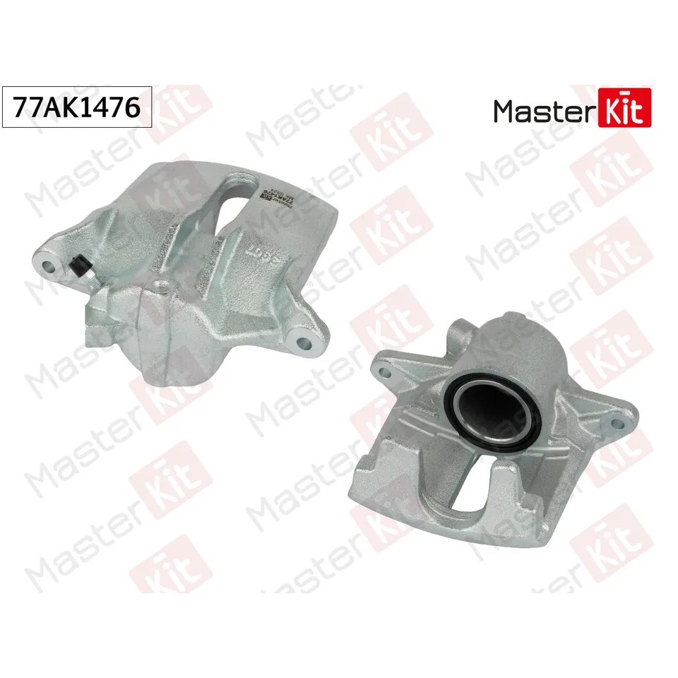 Тормозной суппорт перед. лев. Renault MEGANE II седан (LM0/1_) 2003 - MASTERKIT 77AK1476