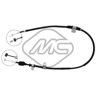 Трос ручника HYU COUPE ALL (DISC BRAKE) SX-LH Metalcaucho 81978