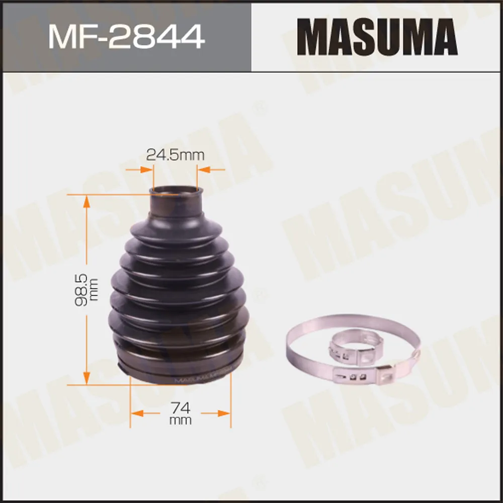 Пыльник ШРУСа MASUMA MF-2844 (пластик) + спецхомут MASUMA MF2844