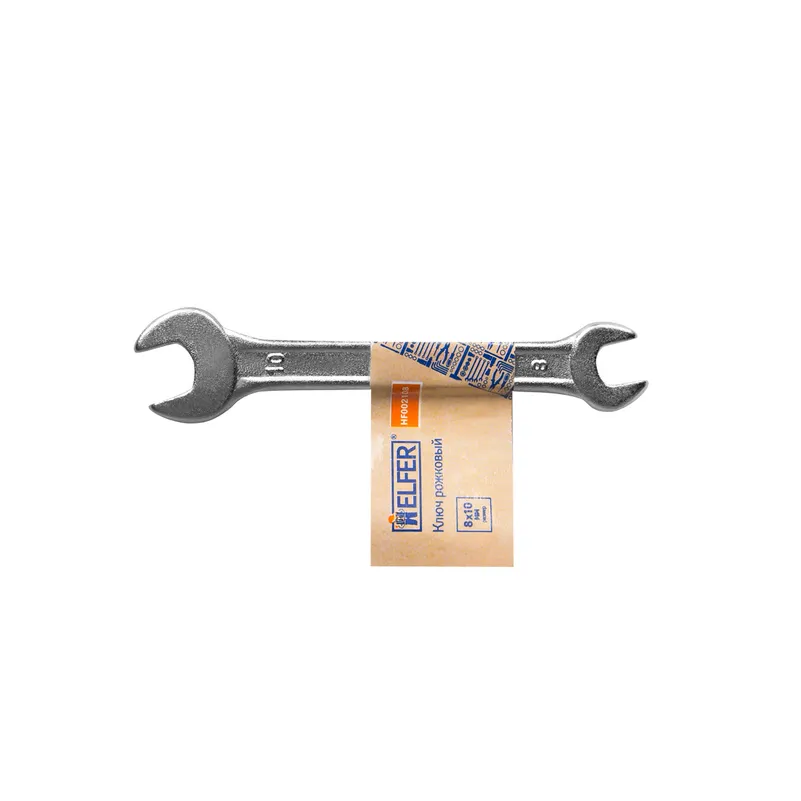 Ключ рожковый, 8 x 10 мм HELFER HF002108