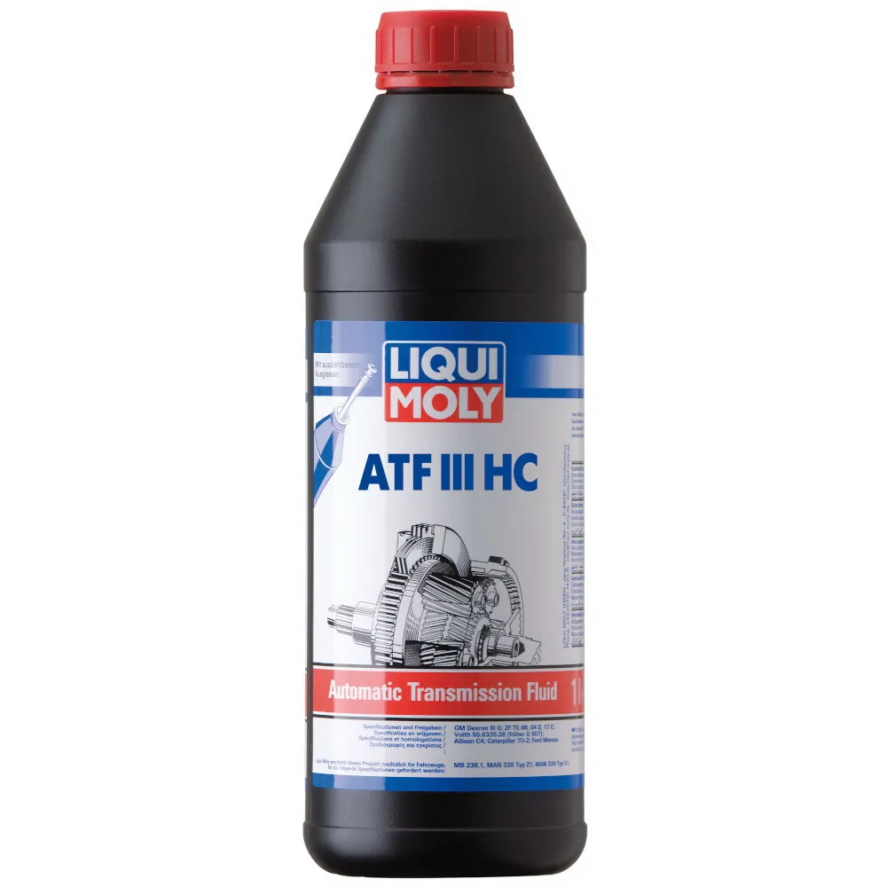 Масло трансмиссионное LIQUI MOLY ATF III синтетическое 1 л 3946