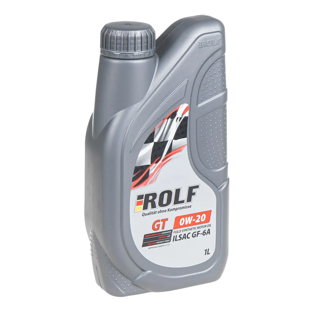 Масло моторное ROLF GT SAE 0W-20 API SP, ILSAC GF-6A пластик синтетика 1л 322753