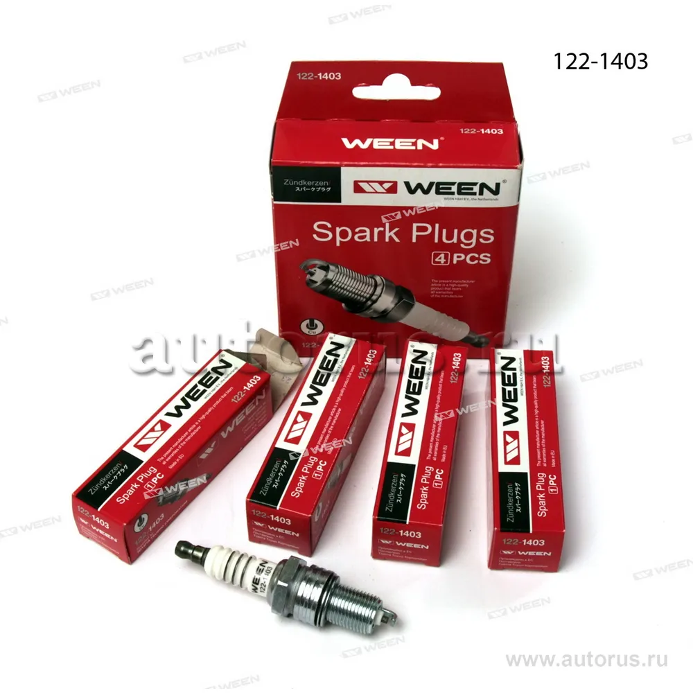Свеча зажигания CHRYSLER, HYUNDAI, KIA, MAZDA, MITSUBISHI, NISSAN WEEN 122-1403