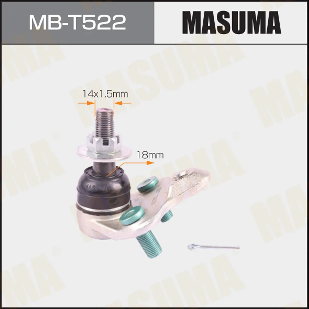 Опора шаровая MASUMA MB-T522