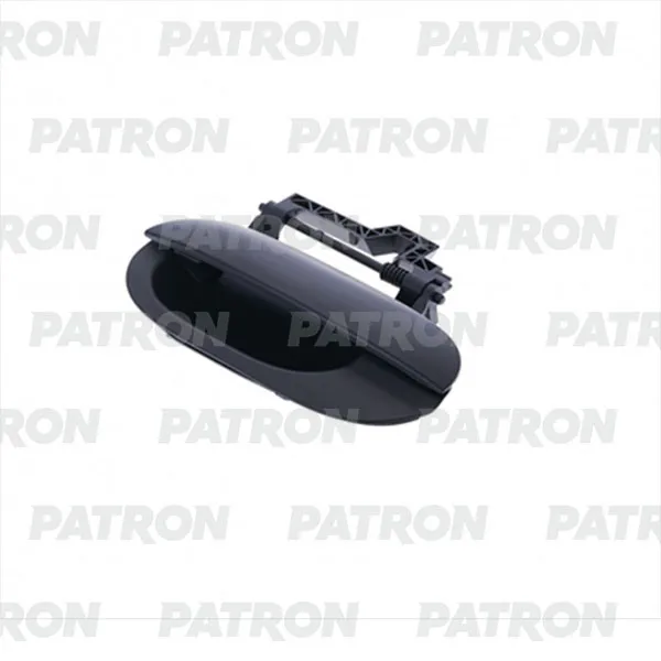 Ручка двери наружн задн лев BMW 7 Series E38 95-01 (черн) PATRON P20-0147L
