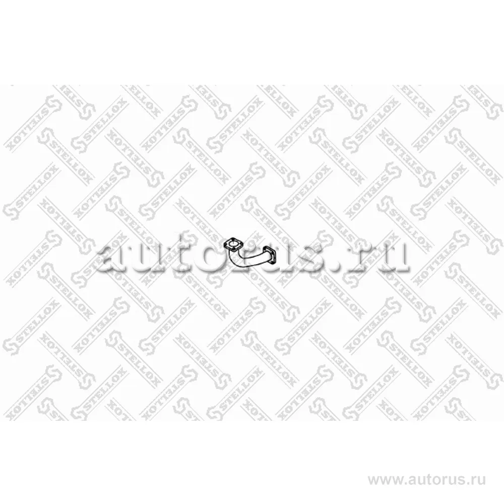 Труба глушителя выхлопная передняя MAN STELLOX 82-03632-SX