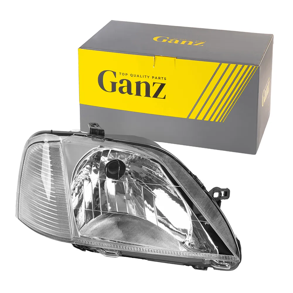 Фара R RENAULT Logan I (04-09) GANZ GIP06104