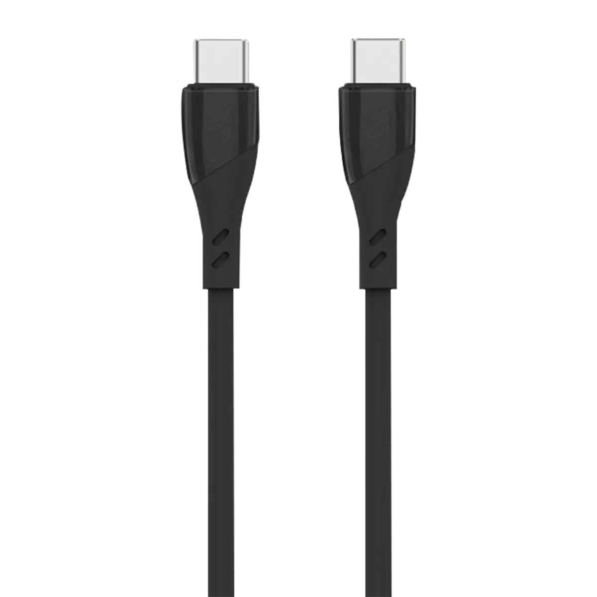 Кабель USB Type-C Type-С, 3 A быстрая зарядка, 1 м, передача данных 480 Мбит/с, черный ZIPOWER PM6734