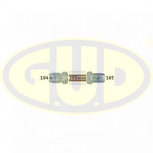 ТРУБКА ТОРМОЗНАЯ L300mm МЕДНАЯ G.U.D 1041050300