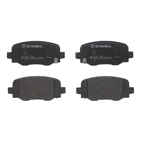 Колодки дисковые задние jeep cherokee v kl all 13 BREMBO P37020