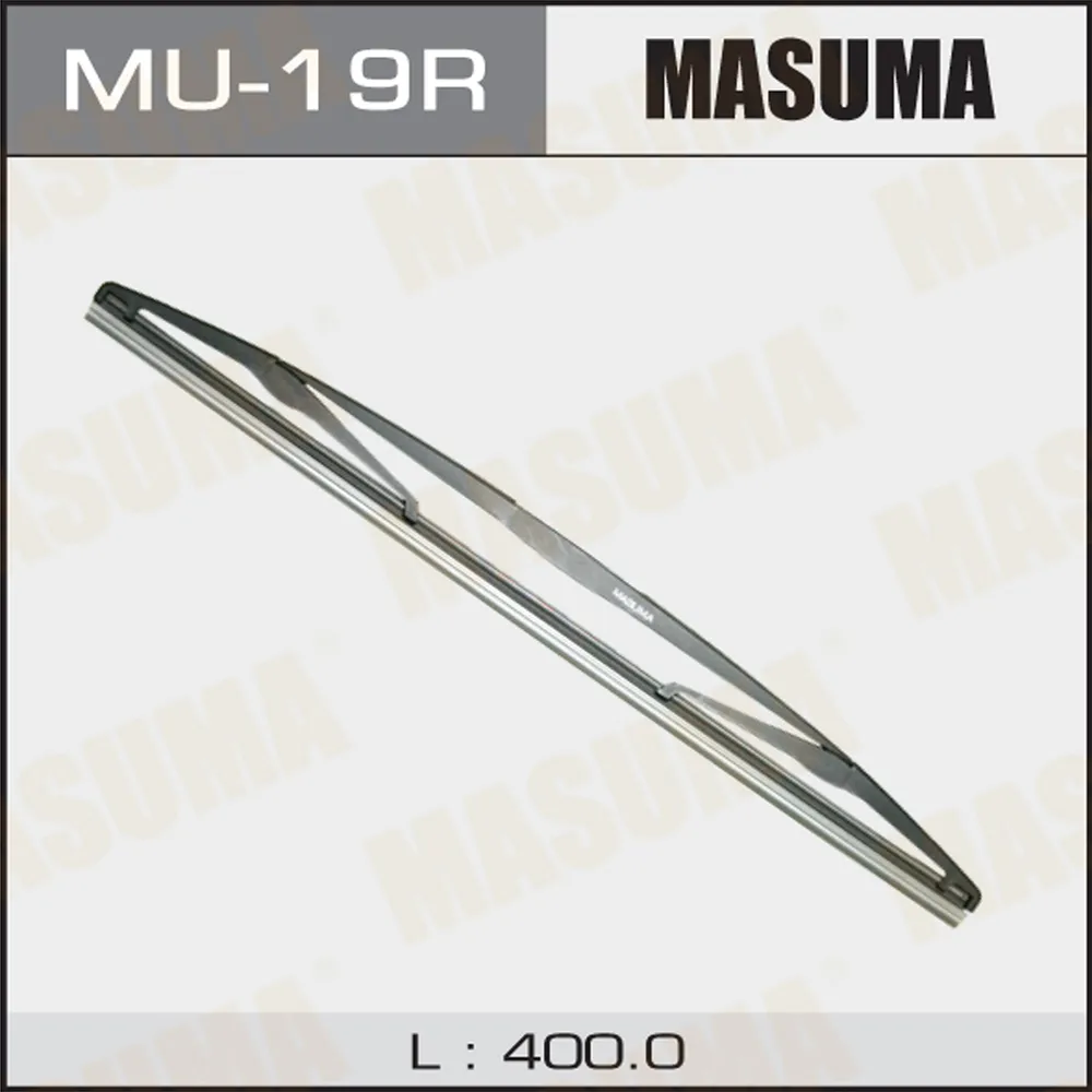 Щетка стеклоочистителя задняя 400 мм каркасная 1 шт MASUMA WIPER BLADE MU-19R