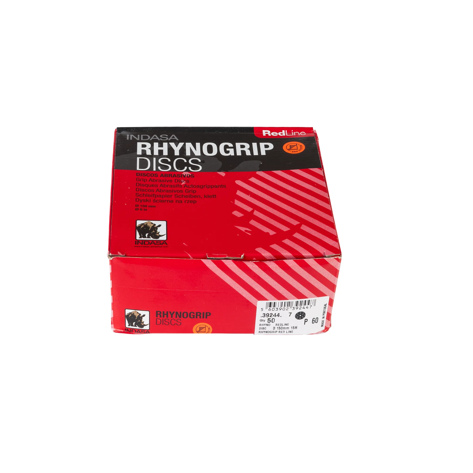 Круг RHYNOGRIP (15H) D150 мм Р60 Indasa 39244
