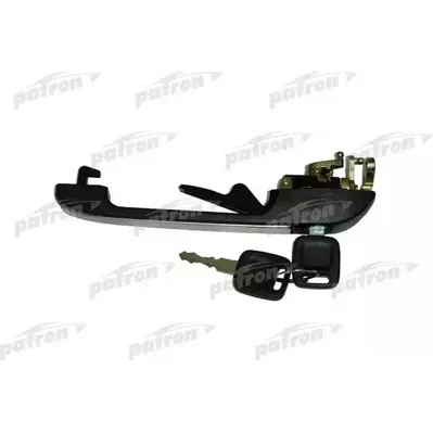 Ручка двери передняя левая (с замком и ключом) AUDI: 100 1.8/2 PATRON P20-0004L
