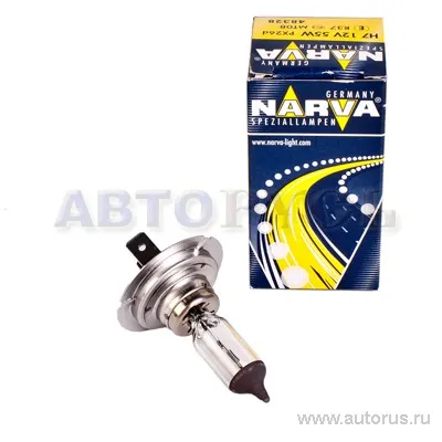 Лампа 12V H7 55W NARVA Standard 1 шт. картон 48328
