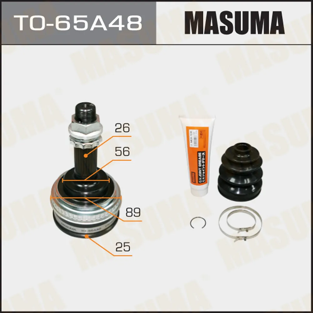 ШРУС TOYOTA HARRIER MASUMA TO-65A48