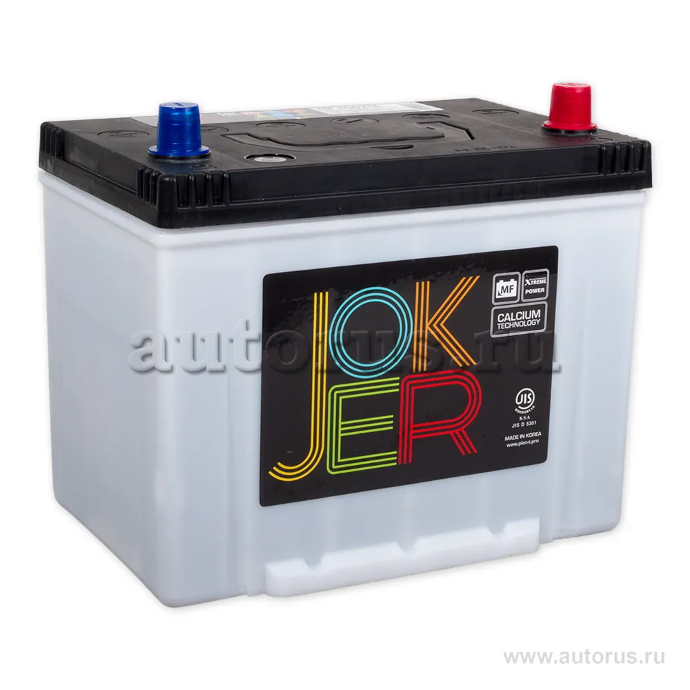 Аккумулятор JOKER MF 70 А/ч обратная R+ 260x175x225 EN620 А